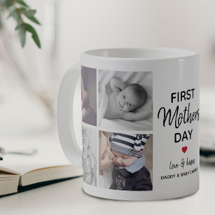 Simple First Mother's Day Picture Collage   Mommy Kaffemugg