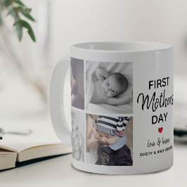 Simple First Mother's Day Picture Collage | Mommy Kaffemugg