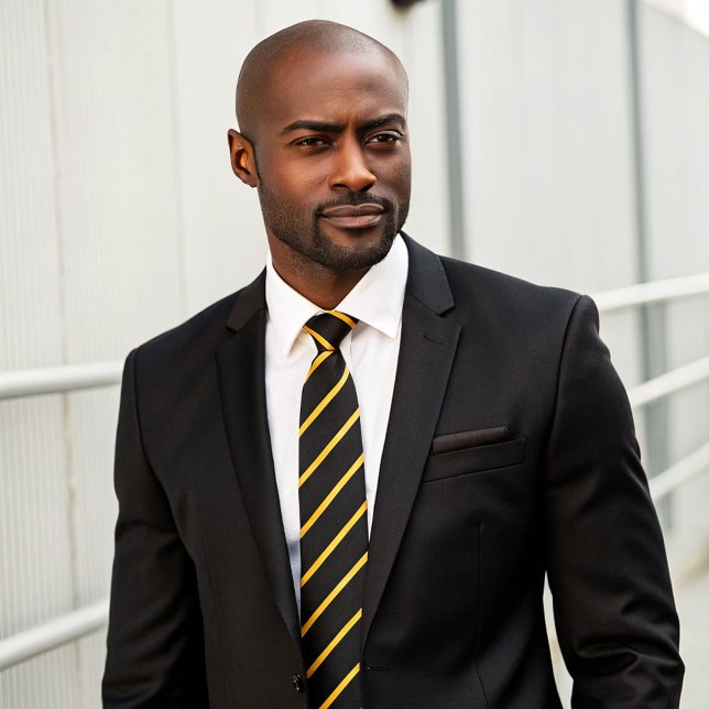 Simple Formal Black och Guld med Rand Slips (Skapare uppladdad)