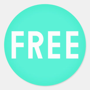 Simple FREE Emoji Runt Klistermärke