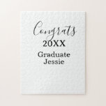 Simple graduation congratulations minimal add clas pussel<br><div class="desc">Design</div>