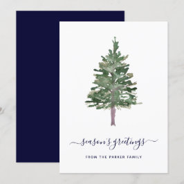 Simple Gräs Julkort