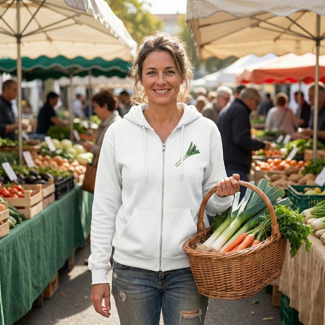 Simple Green Leek Vegetable T Shirt (Skapare uppladdad)