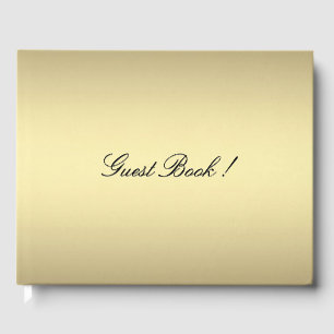 Simple Guld Guest Bok