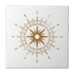 Simple Guld Starburst Celestial Ceramic Tile Kakelplatta<br><div class="desc">Modern bricka med en guld-stjärnbrytare som fungerar som den centrala kontaktpunkten, kompletterad med modern starsterdesign i inslag. Enkel, ren utformning, en utformning av en samordnande samling. Skapa ditt eget anpassad design med hjälp av fält eller använda meddelandeknappen för att kontakta designern för hjälp. Så här skapar du din egen design:...</div>
