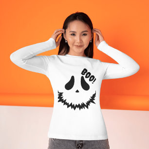 Simple Happy halloween Boo-familj och vänner T Shirt