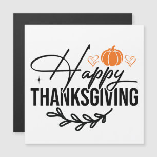 Simple Happy thanksgiving Pumpkin