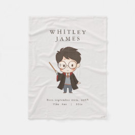 Simple Harry Potter Baby Shower Fleecefilt