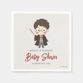 Simple Harry Potter Baby Shower Pappersservett