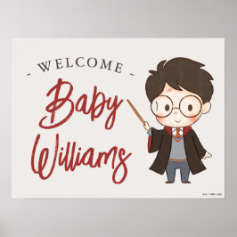Simple Harry Potter Baby Shower Poster