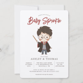 Simple Harry Potter Baby Sprinkle Inbjudningar