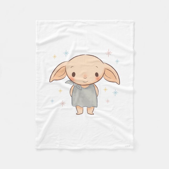 Simple Harry Potter - Dobby Baby Shower Fleecefilt (Framsidan)