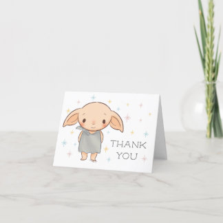 Simple Harry Potter - Dobby Birthday Tack Kort