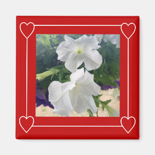 Simple Heart Ram Lägg till bild Alla hjärtans dag Magnet