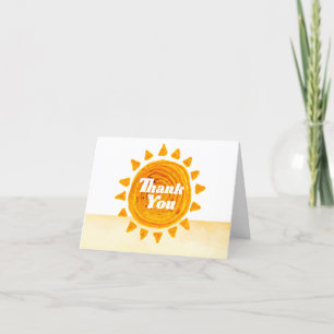 Simple Here Come The Son Boho Baby Shower Tack Kort