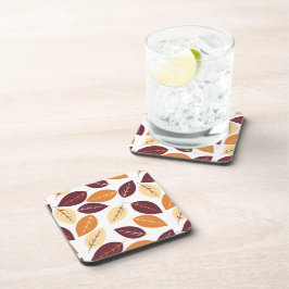 Simple Höst löv Beverage Coaster Underlägg