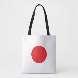 Simple Japan Flag Design Casual Tygkasse