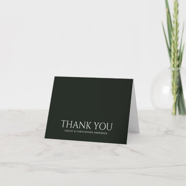 Simple Jet Black Tack Kort (Framsida)