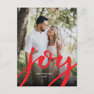 Simple Joy Jul Photo Vykort
