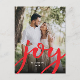 Simple Joy Jul Photo Vykort