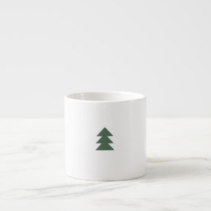 Simple Julgran Mugg (Grönt) Espressomugg