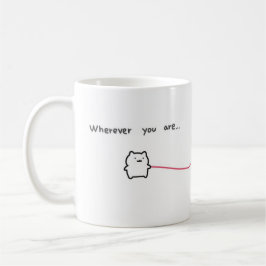 Simple Kärlek Ord Coffee Mugg - Romantic Gift for