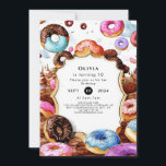 Simple Kids Donut Birthday Inbjudningar<br><div class="desc">Få redo för ett sött firande med vår enkla inbjudan till barn på födelsedagen! Den här inbjudan innehåller lekfulla formgivningar och beundransvärda illustrationer av färgstarka munkar och anger stadiet för en samling som fylls i med roligt. Du kan lägga till information om ditt barns namn och party, helt anpassade, så...</div>