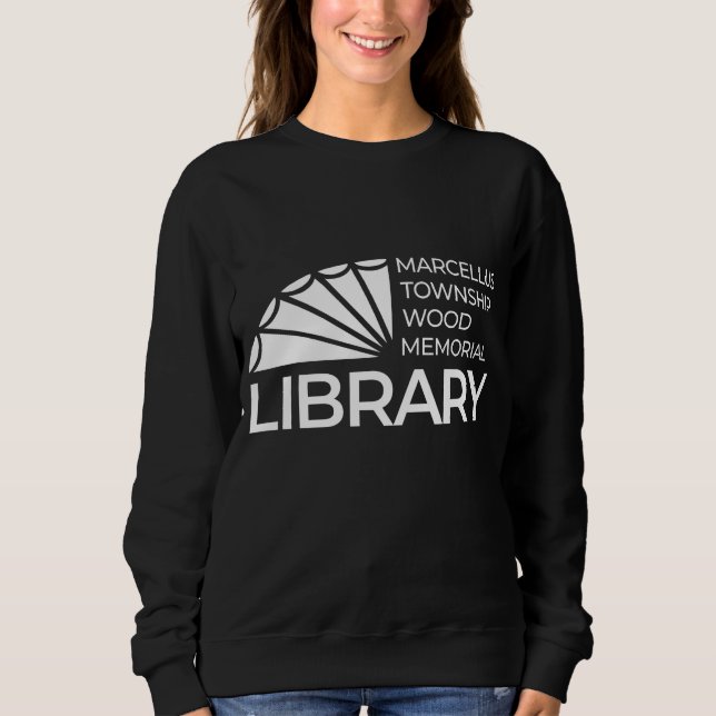 Simple Library Sweatshirt T Shirt (Framsida)