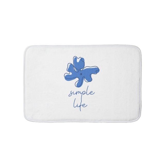 Simple Life Minimalism Bath Mat Badrumsmatta (Framsidan)