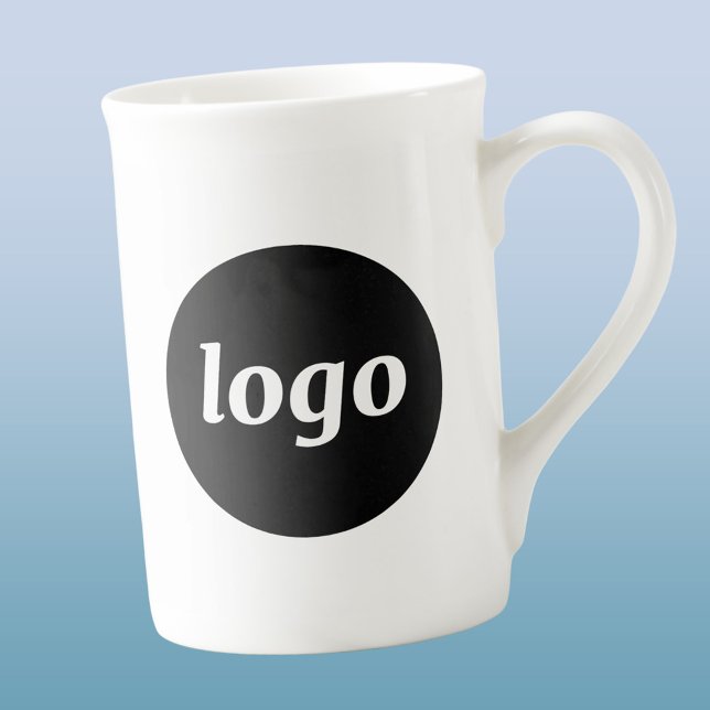 Simple Logo Branding Business Promotional Benporslin Mugg (Simple logo business branding promotional bone china mug)