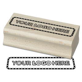 Simple Logo Business Branding Rubber Stamp Stämpel