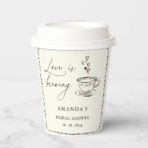 Simple Love brygger kaffe Bröllopsdusch 