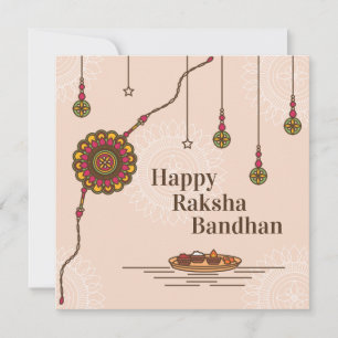 Simple Lycklig Raksha Bandhan