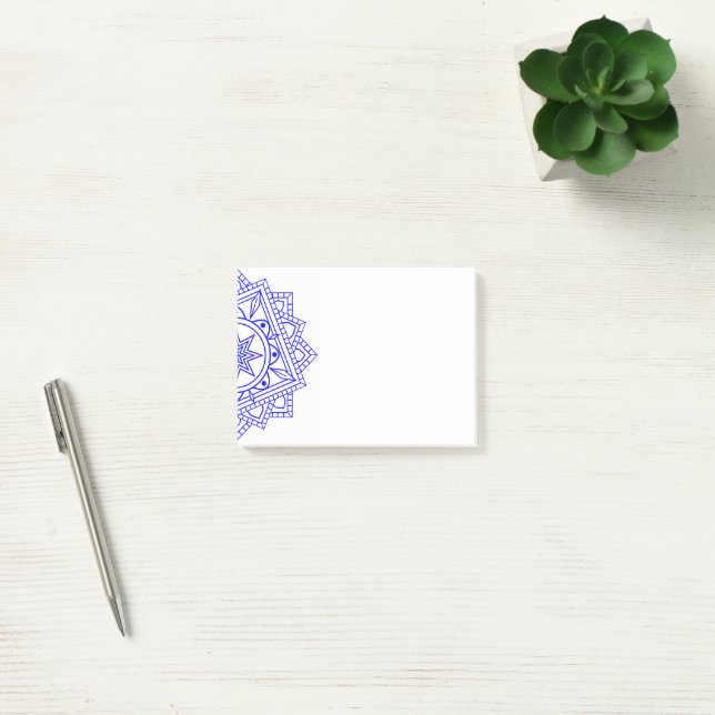 Simple Mandala 2 Post-it Block (Kontor)