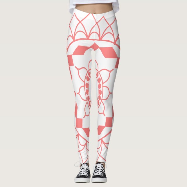 Simple Mandala Leggings (Framsida)