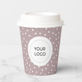 Simple Mauve Minimal Business Logotyp Anpassningsb