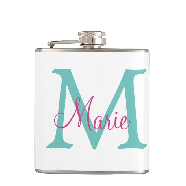 simple minimal add name monogram green pink blue t fickplunta (Framsidan)