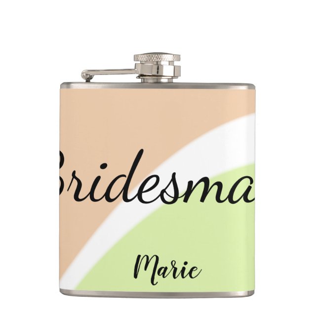 SIMPLE MINIMAL add your name custom bridesmaid   C Fickplunta (Framsidan)