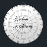 Simple minimal add your name text place city custo darttavla<br><div class="desc">Design</div>