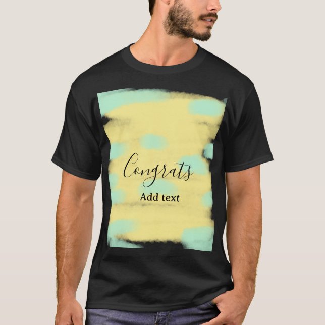 Simple minimal congratulations graduation add your t shirt (Framsida)