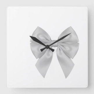 SIMPLE MINIMAL MODERN MONOGRAM ELEGANT STYLE CHIC  FYRKANTIG KLOCKA