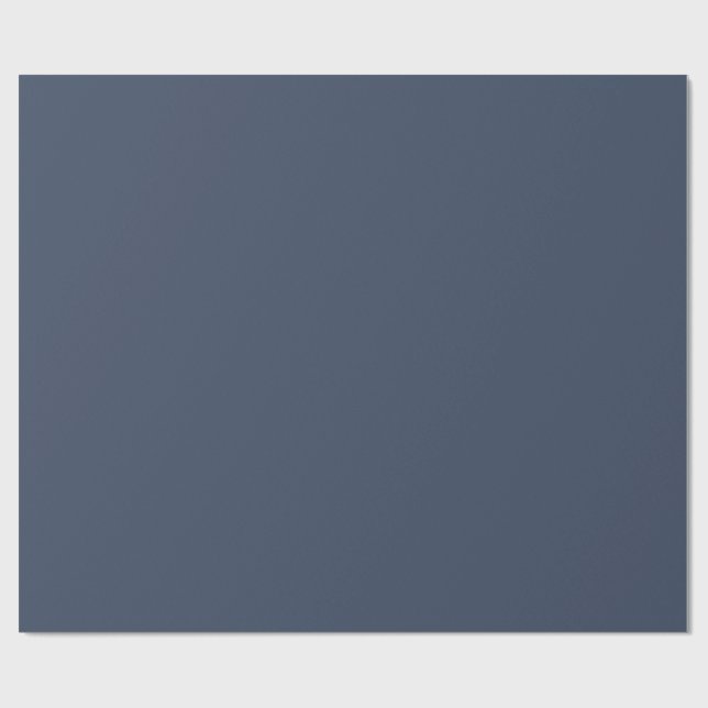simple minimal solid color custom blue gray rich  presentpapper (Platt)