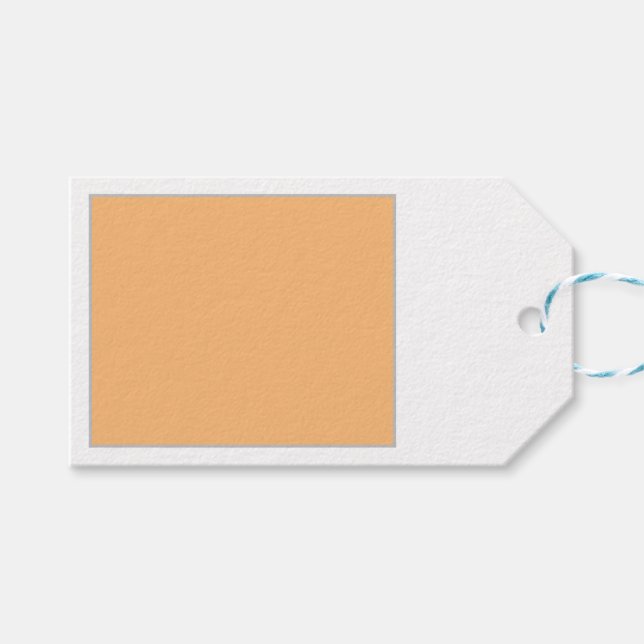 simple minimal solid color custom  presentetikett (Framsidan (Horisontell))