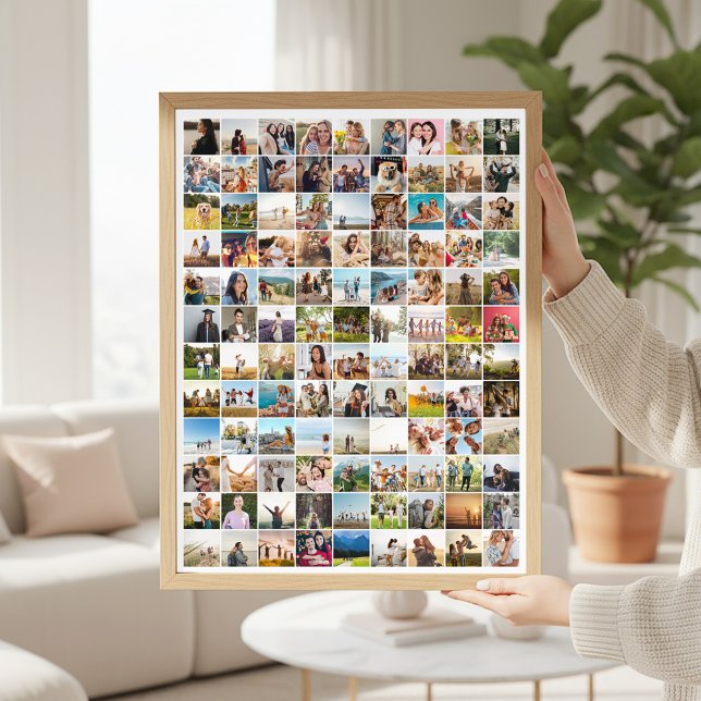 Simple Modern 108 Photo Collage Poster (Skapare uppladdad)