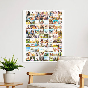 Simple Modern 88 Photo Collage Canvastryck