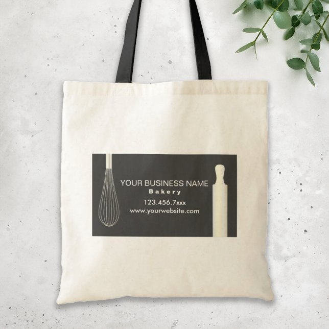 Simple Modern Bakery | Blockering av bakverk Tygkasse (Skapare uppladdad)