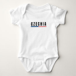 Simple Modern Czech Czechia Art Brev Souvenir T Shirt