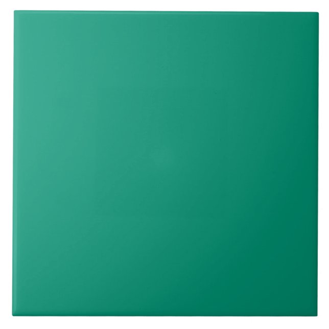 Simple Modern Emerald Kakelplatta (Framsidan)