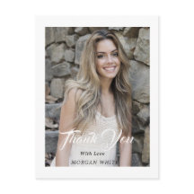 Simple Modern Fotoinbjudan till Virtuella Studente