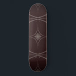 Simple Modern Geometric Star Skateboard<br><div class="desc">Skateboard med enkelt anpassat namn för modern Geometric Star har en enkel geometrisk stjärna på djup röd bakgrund. Ge en anpassningsbar har gjort en gåva,  skateboard-personlig till din favoritskateboarder för jul,  födelsedag eller din BFF. Designad av ©Evco Studio www.zazzle.com/store/evcostudio</div>